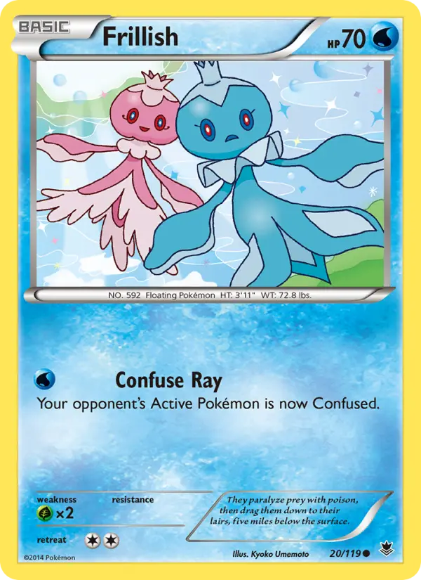 Frillish — Phantom Forces card #20