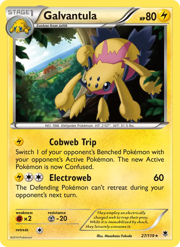 Galvantula — Phantom Forces card #27