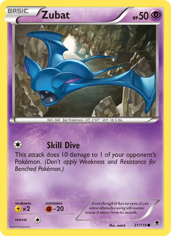 Zubat — Phantom Forces card #31