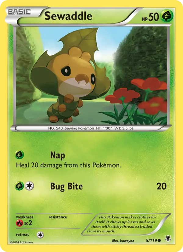 Sewaddle — Phantom Forces card #5