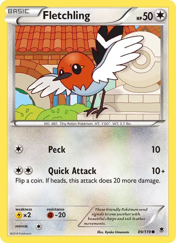 Fletchling — Phantom Forces card #89