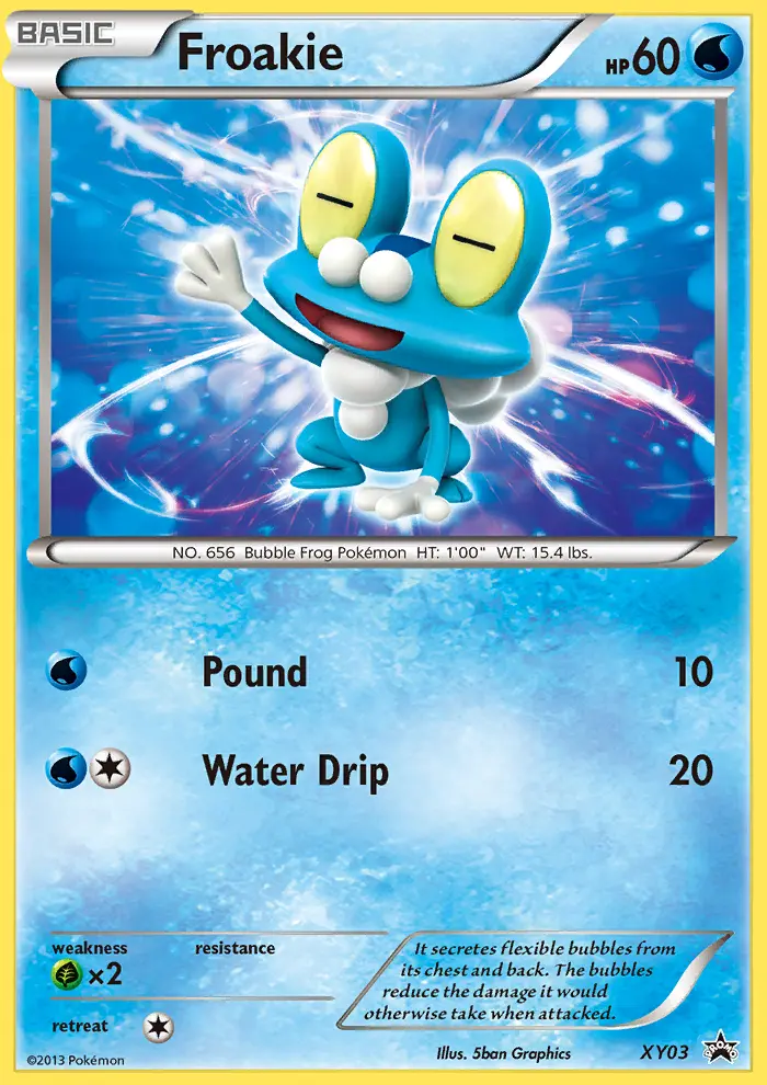 Froakie — XY Black Star Promos card #XY03