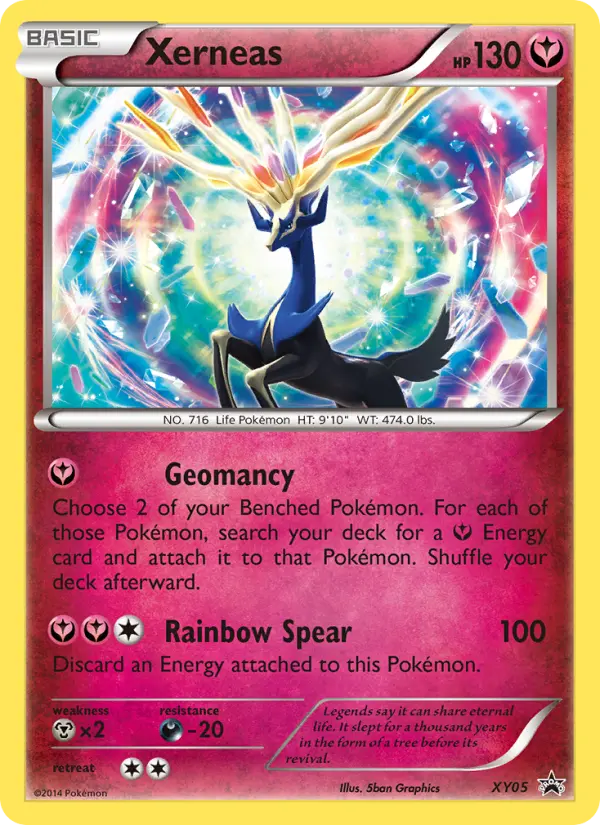 Xerneas — XY Black Star Promos card #XY05