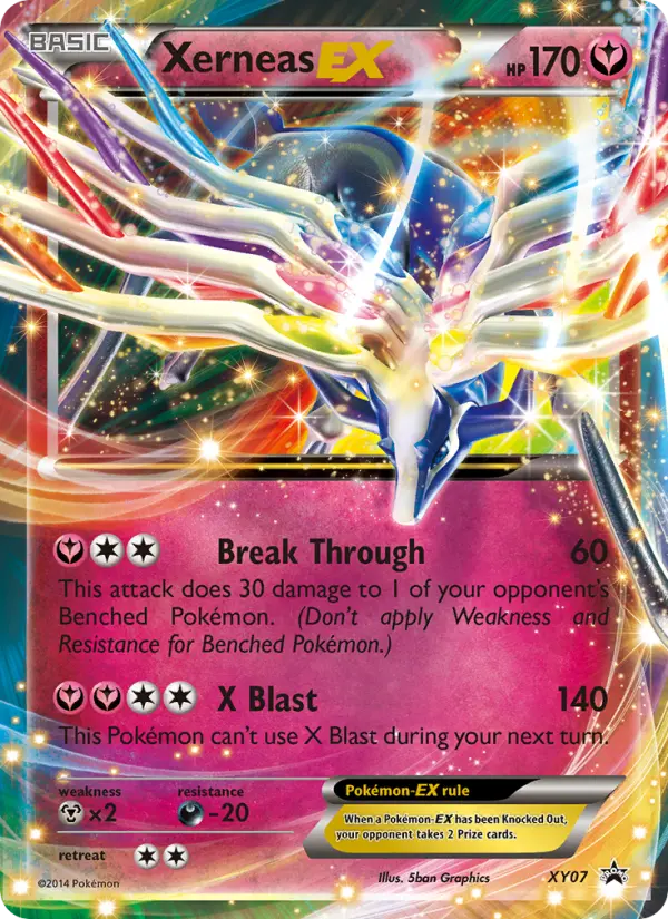Xerneas EX — XY Black Star Promos card #XY07