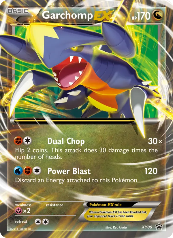 Garchomp EX — XY Black Star Promos card #XY09