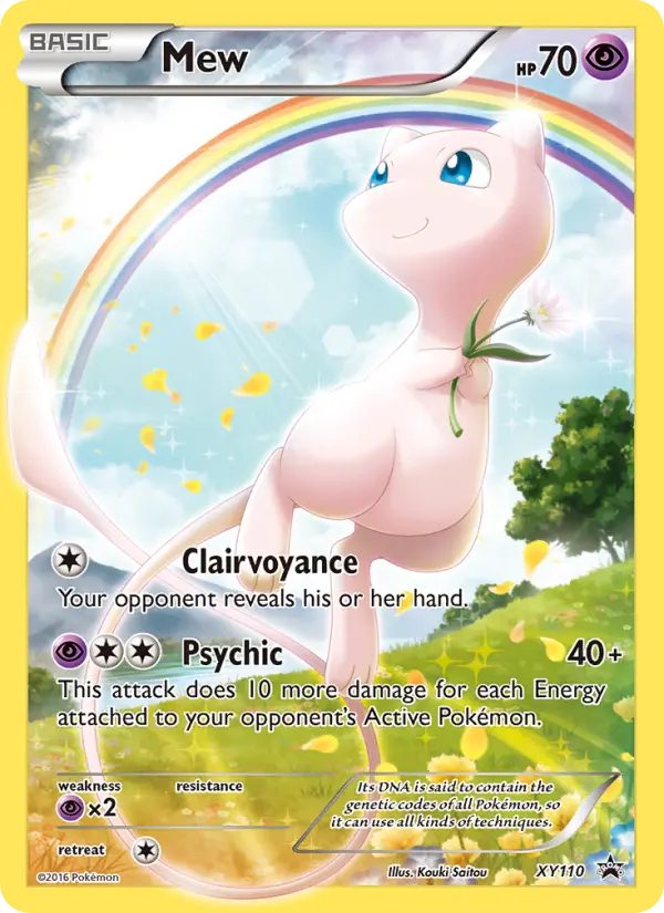 Mew — XY Black Star Promos card #XY110