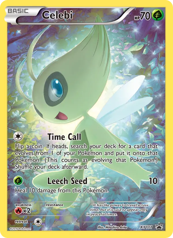 Celebi — XY Black Star Promos card #XY111