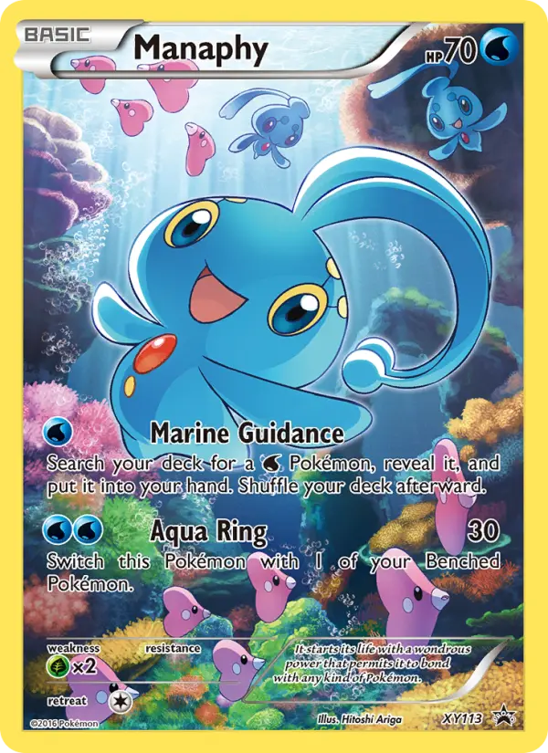 Manaphy — XY Black Star Promos card #XY113