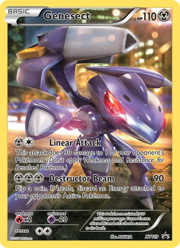 Genesect — XY Black Star Promos card #XY119