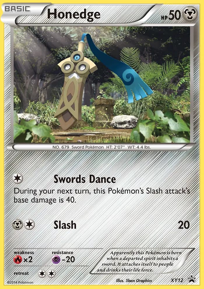 Honedge — XY Black Star Promos card #XY12