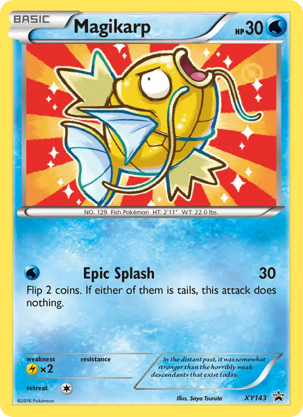 Magikarp — XY Black Star Promos card #XY143