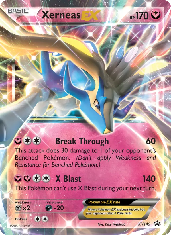 Xerneas EX — XY Black Star Promos card #XY149