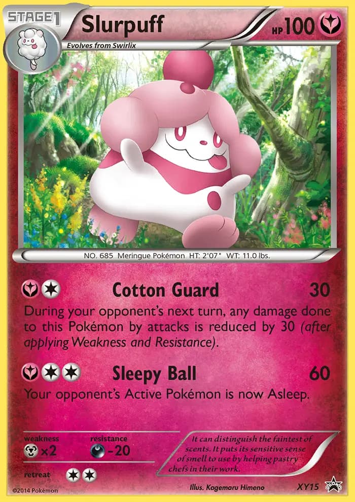 Slurpuff — XY Black Star Promos card #XY15