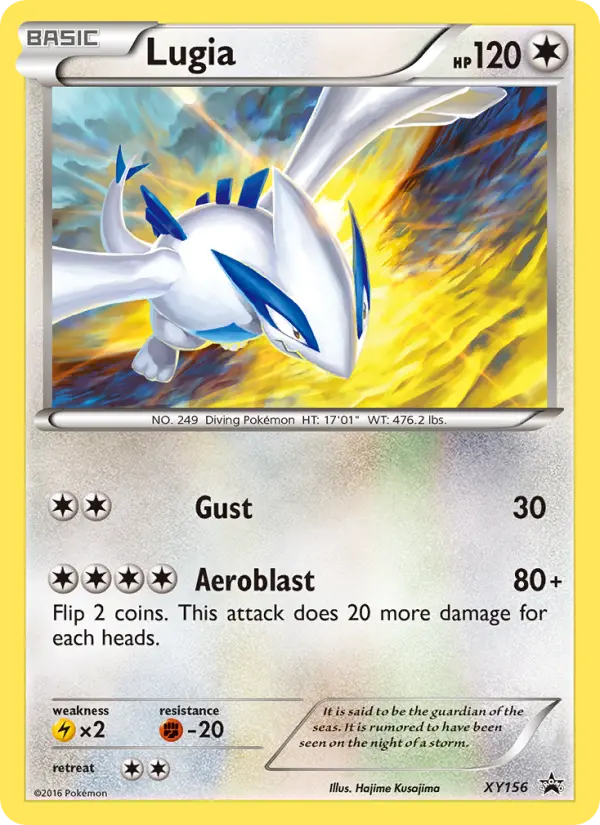 Lugia — XY Black Star Promos card #XY156