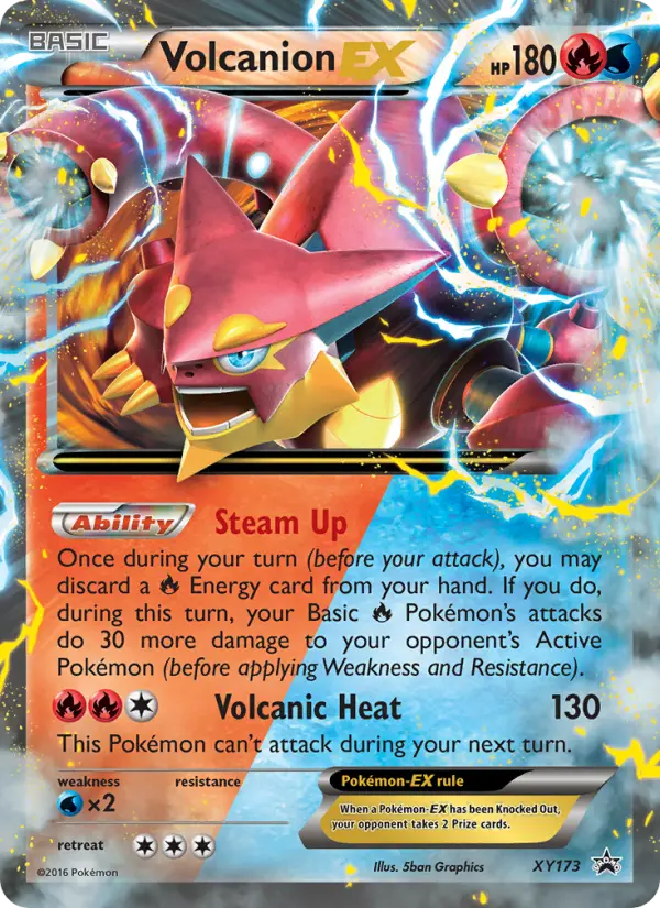 Volcanion EX — XY Black Star Promos card #XY173