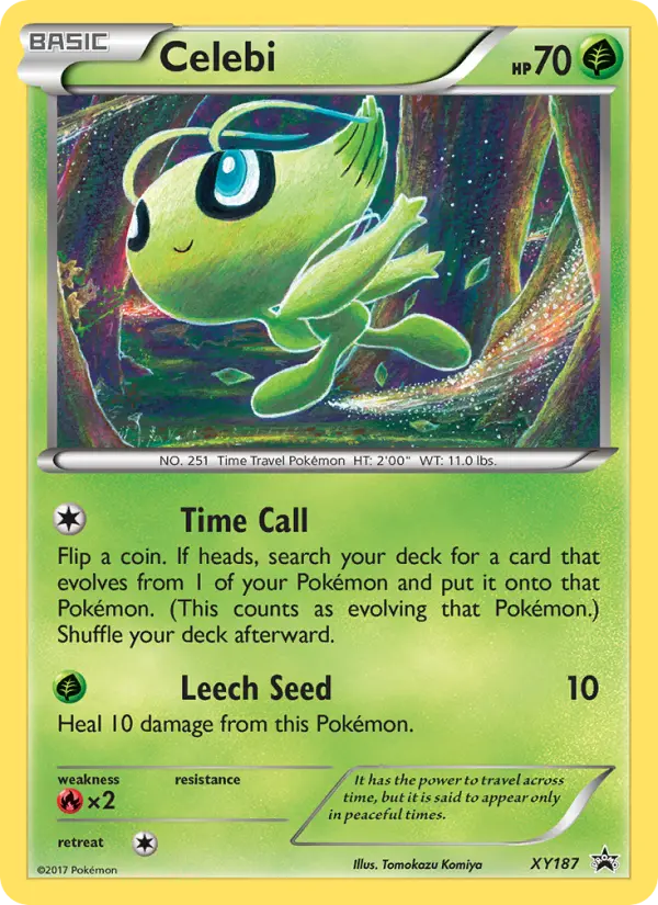 Celebi — XY Black Star Promos card #XY187
