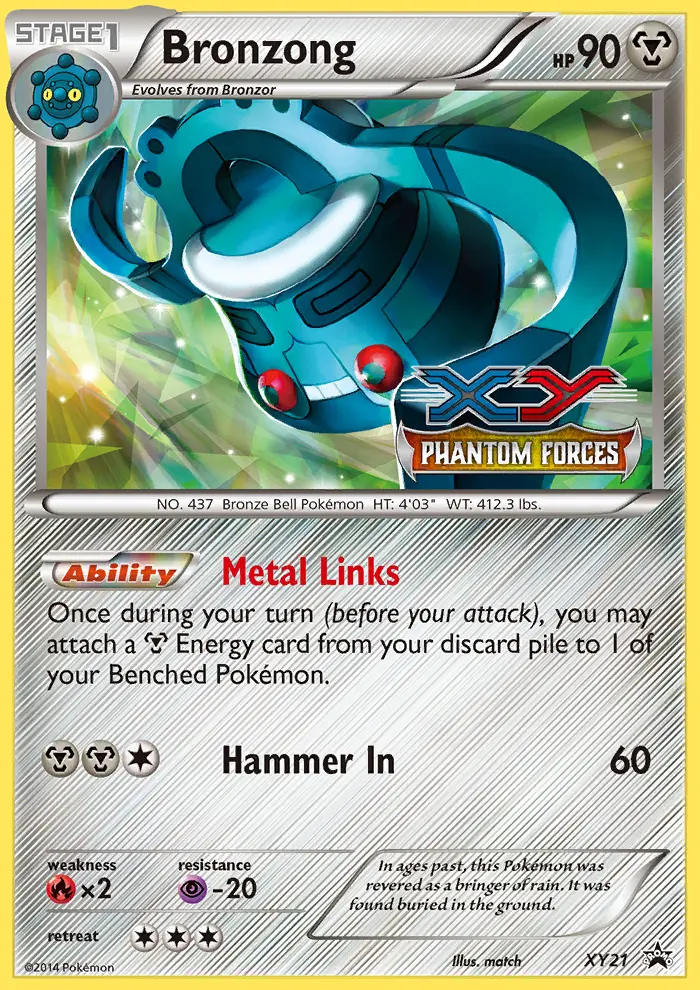 Bronzong — XY Black Star Promos card #XY21