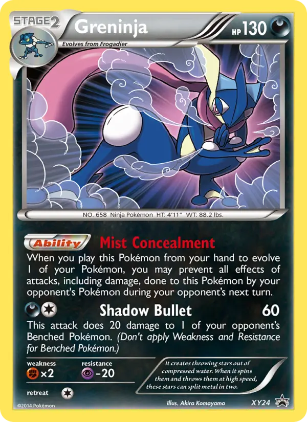Greninja — XY Black Star Promos card #XY24