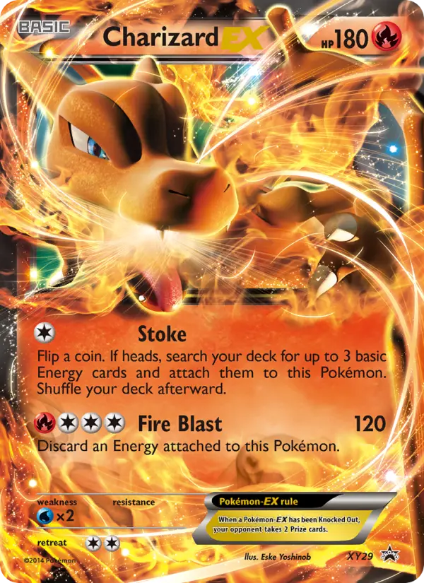 Charizard EX — XY Black Star Promos card #XY29