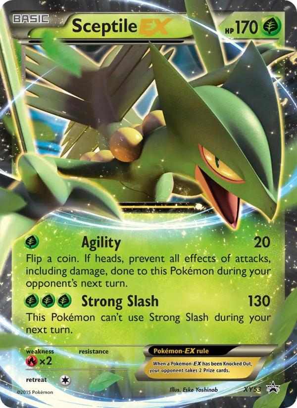 Sceptile EX — XY Black Star Promos card #XY53