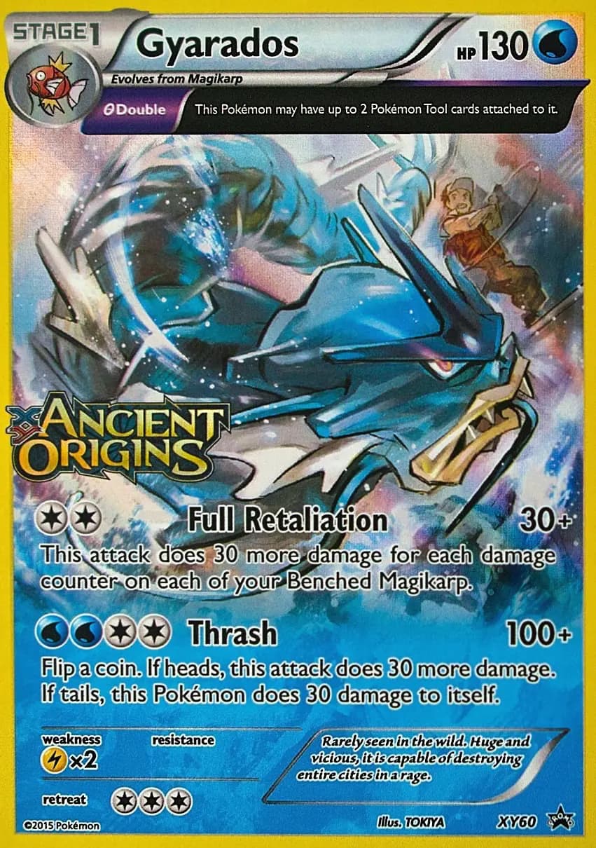 Gyarados — XY Black Star Promos card #XY60