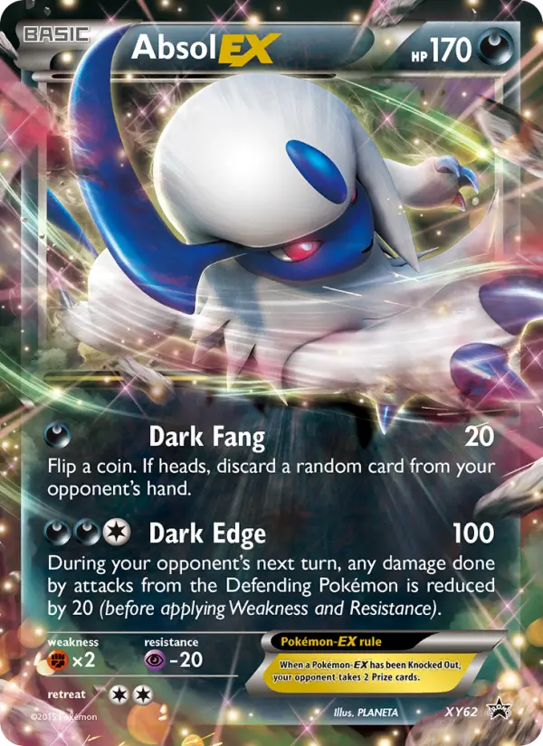 Absol EX — XY Black Star Promos card #XY62