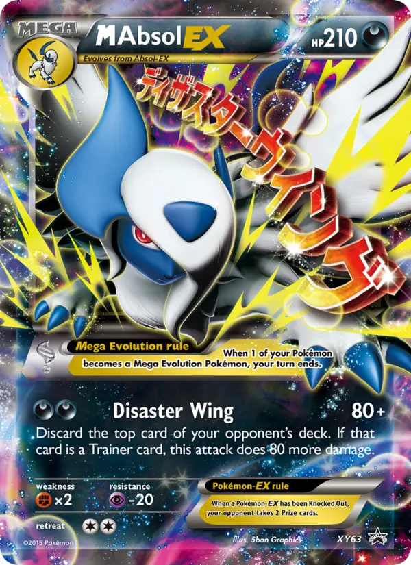 M Absol EX — XY Black Star Promos card #XY63