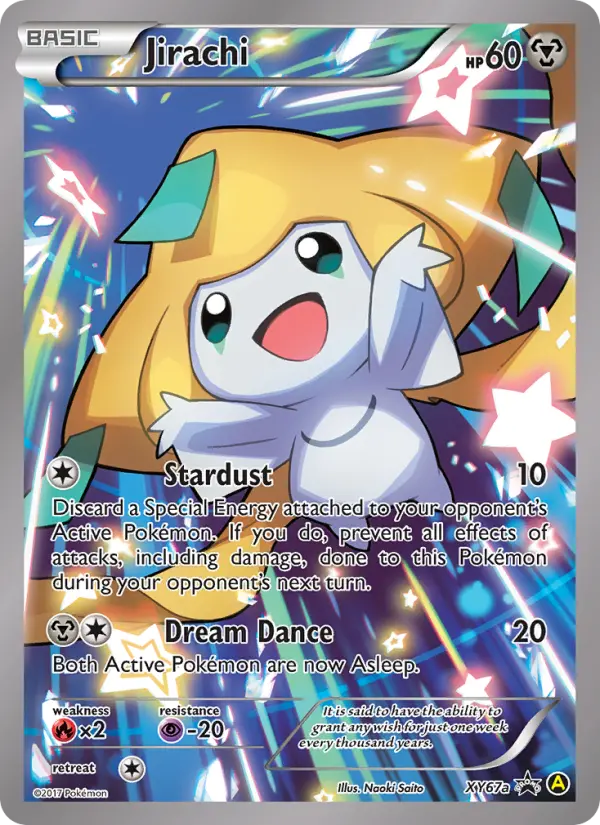 Jirachi — XY Black Star Promos card #XY67a