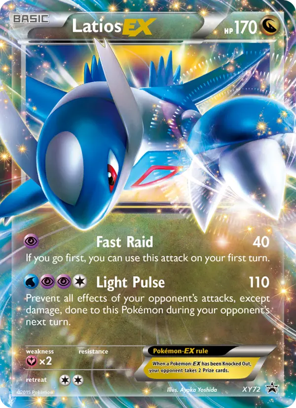 Latios EX — XY Black Star Promos card #XY72