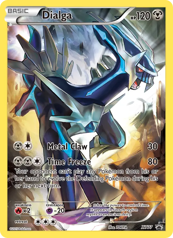 Dialga — XY Black Star Promos card #XY77