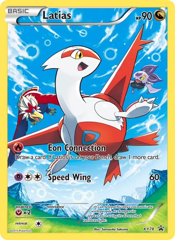 Latias — XY Black Star Promos card #XY78