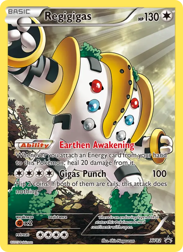 Regigigas — XY Black Star Promos card #XY82