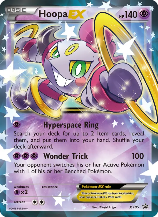 Hoopa EX — XY Black Star Promos card #XY85