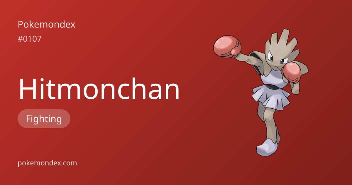 Everything About Hitmonchan — Evolution, Moves & TCG Cards | Pokemondex