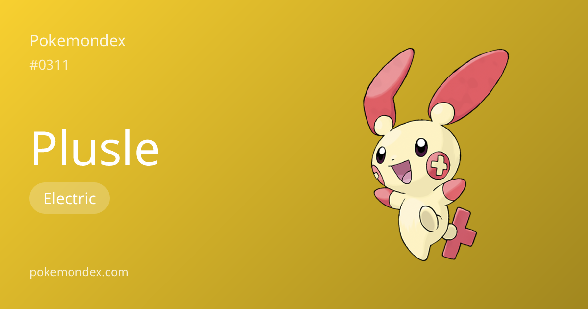 Plusle — Type, Stats & Battle Strategy
