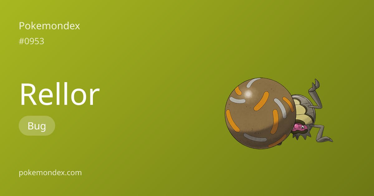 Rellor Pokédex: stats, moves, evolution & locations | Pokemondex