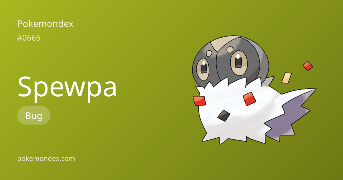 Spewpa (#665) — Competitive Guide & Full Pokédex Profile | Pokemondex